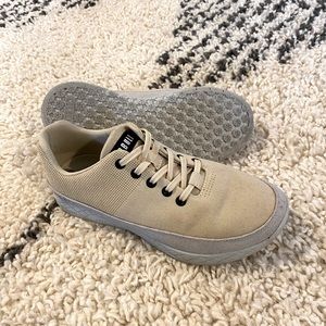 Women's NoBull size 8.5 Sand Canvas Trainer